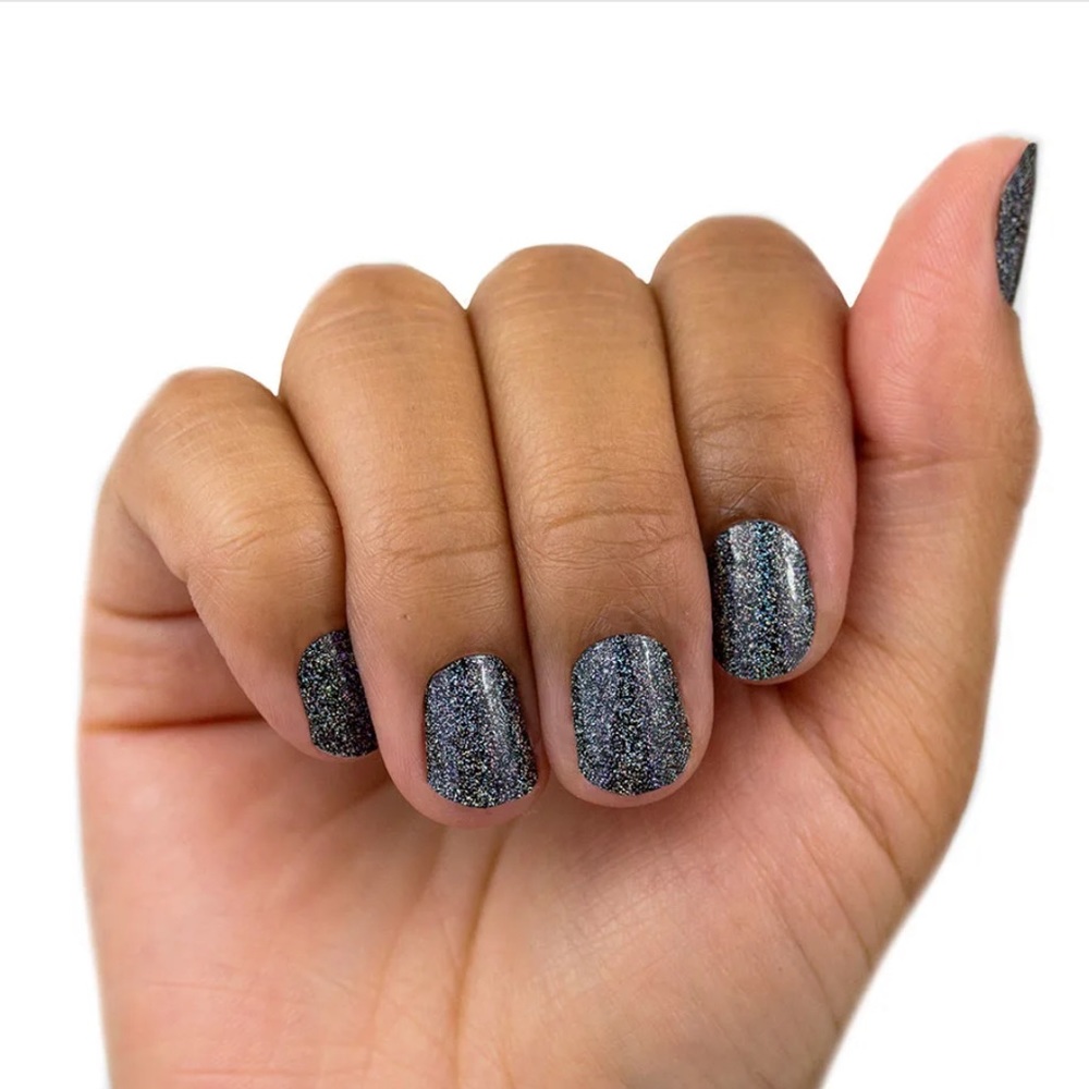 *Retired* Color Street: Soho-ver It | Black Holographic Glitter Sparkles Party - Picture 9 of 12